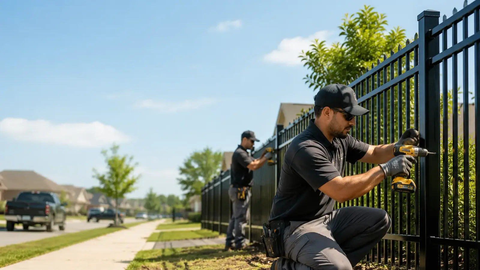 Metal Fence Installation in Thornton, NH